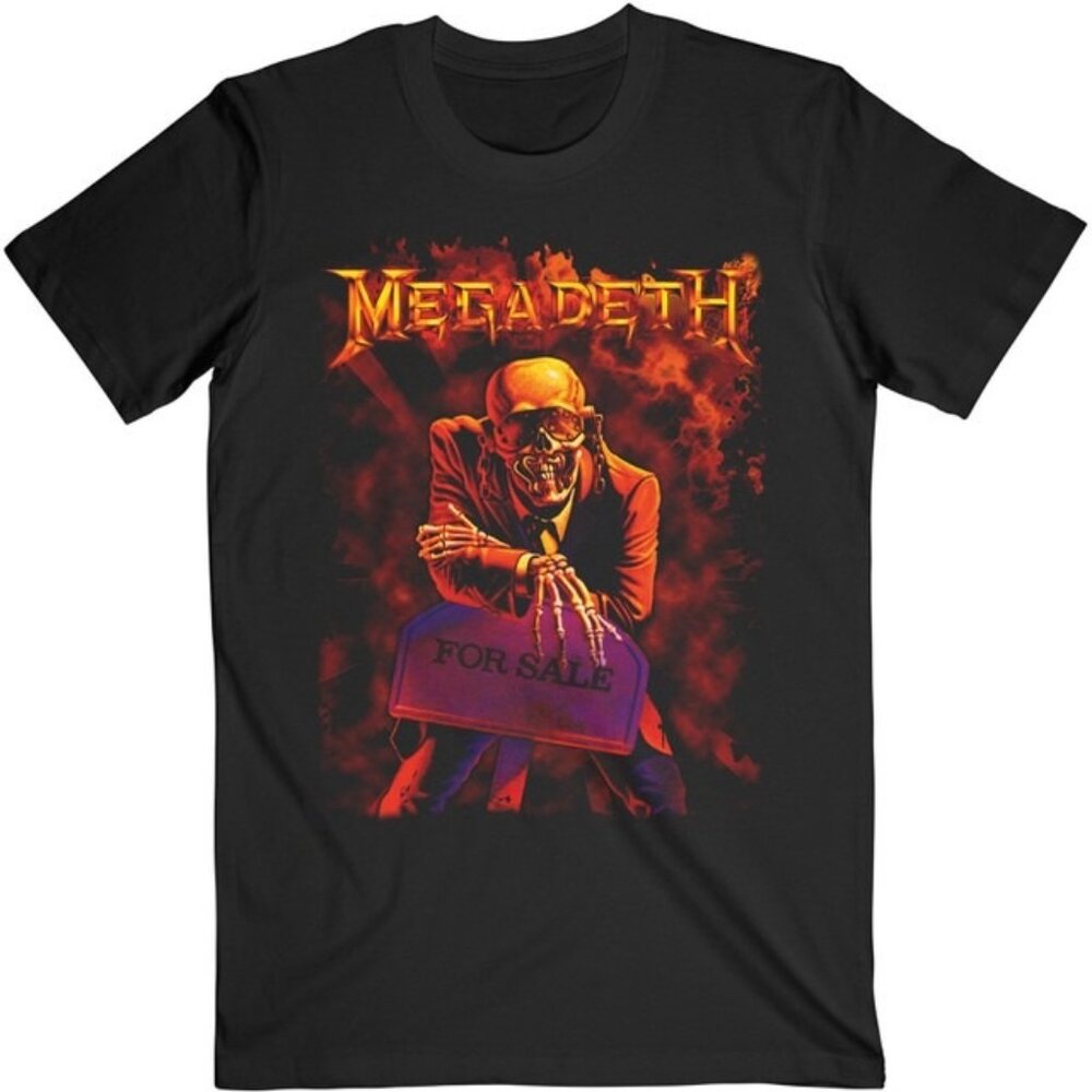 Megadeth Peace Sells Rock Band Album Tour Heavy Metal Fan Streetwear T-Shirt 05